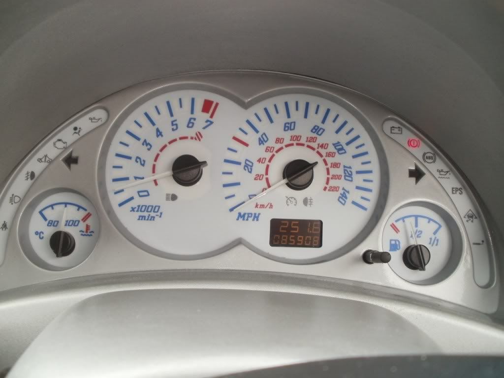 speedo change? Vauxhall CorsaC Forum